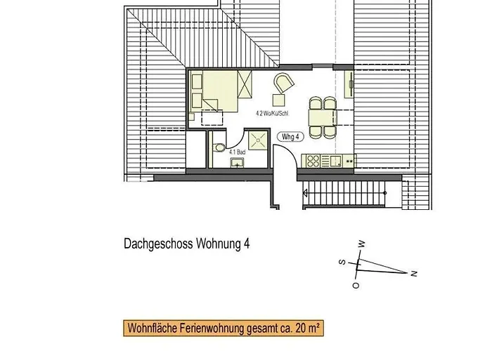 Haus Jelena 4 公寓 博尔库姆
